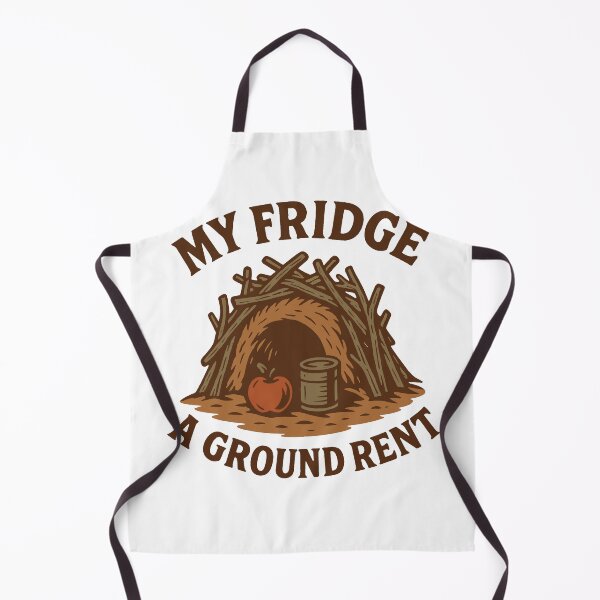 Item preview, My Fridge A Ground Rent Prepper Survival designed and sold by LuminOrb.