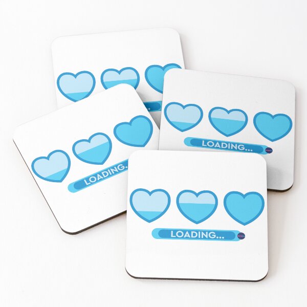 Item preview, Loading LOVE in blue! designed and sold by ANIVERDOO.