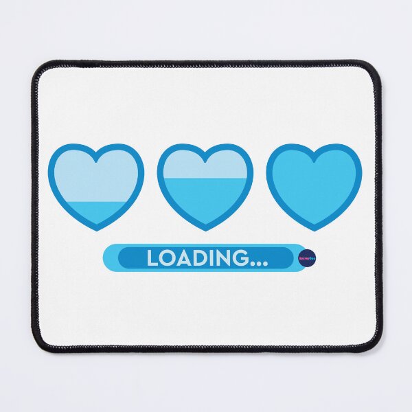 Item preview, Loading LOVE in blue! designed and sold by ANIVERDOO.