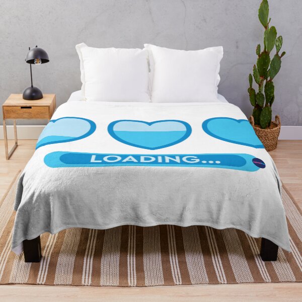 Item preview, Loading LOVE in blue! designed and sold by ANIVERDOO.