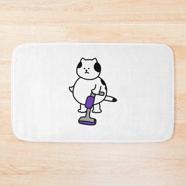 Item preview, a Cat vacuuming designed and sold by superbaechoo.