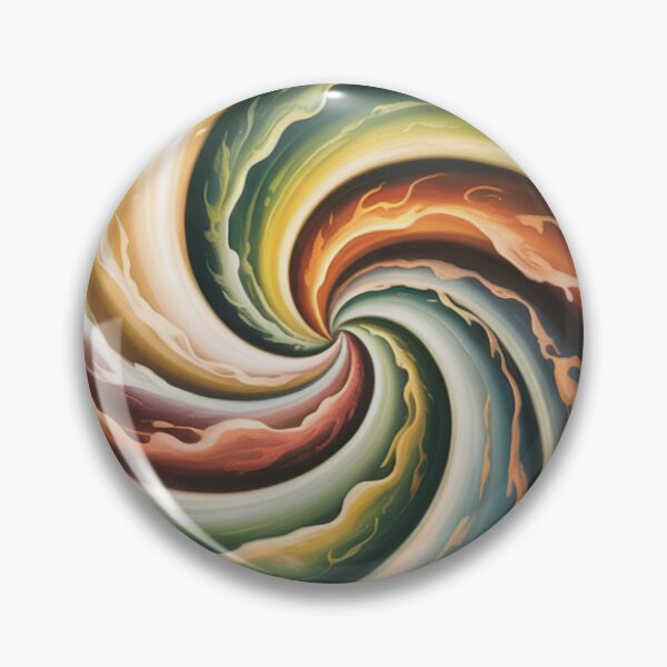 Item preview, Spiral of Four Elements – Fire, Water, Earth & Air Abstract Art designed and sold by Habita Tu Espacio.
