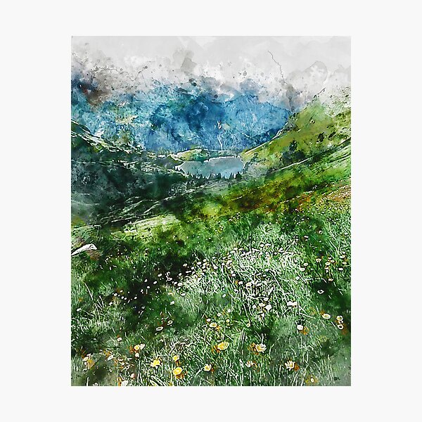 Item preview, Bucolic Paradise  designed and sold by AM FineArtPrints.
