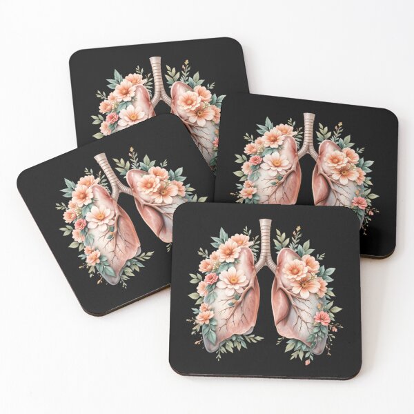 Item preview, Floral Lungs Blossoming Respiratory Beauty designed and sold by macciodesigns.