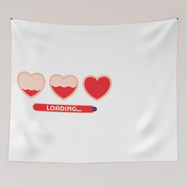 Item preview, Loading LOVE in red! designed and sold by ANIVERDOO.