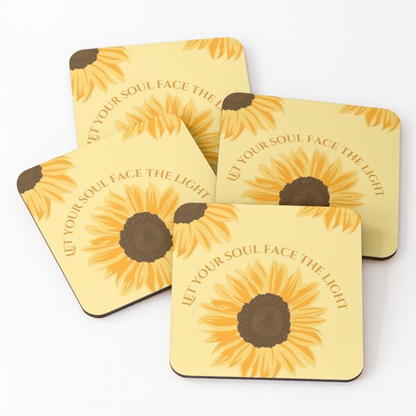 Item preview, Let Your Soul Face the Light – Islamic Sunflower Art designed and sold by MiskAndMoon.