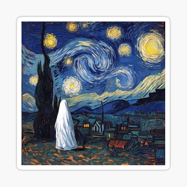 Item preview, Lost soul in starry night designed and sold by Plenetarium.