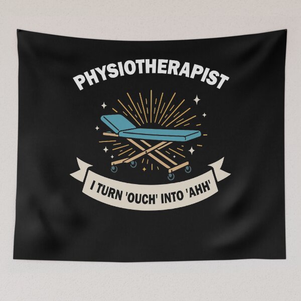 Item preview, funny Physiotherapist saying physiotherapy design designed and sold by LuminOrb.