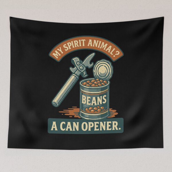 Item preview, Prepper Survival Bushcrafting Spirit Animal Can designed and sold by LuminOrb.