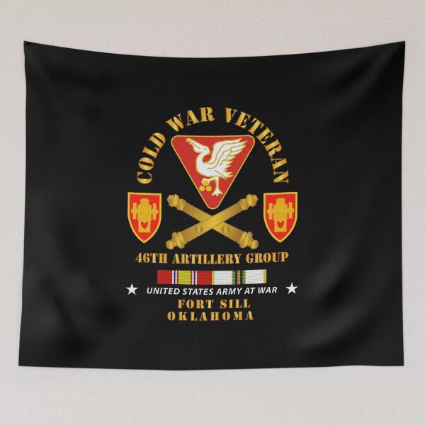 Item preview, Army - Cold War Vet - 46th Artillery Group - Fort Sill, OK w COLD SVC designed and sold by Military Insignia Products.