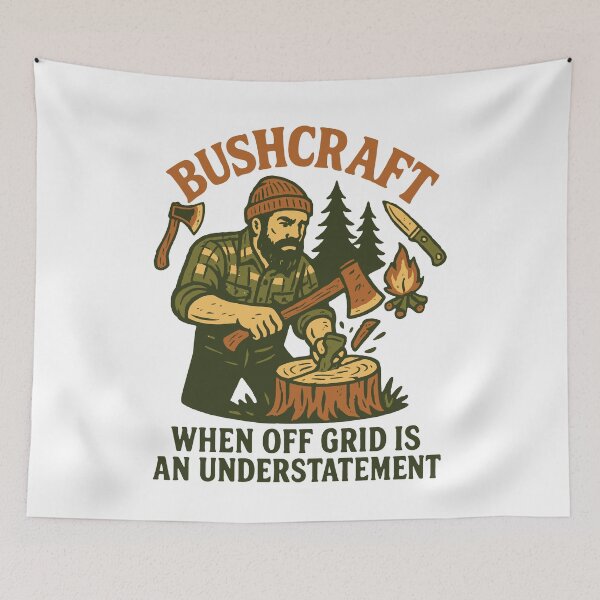 Item preview, Bushcraft Off Grid Prepper Survival designed and sold by LuminOrb.