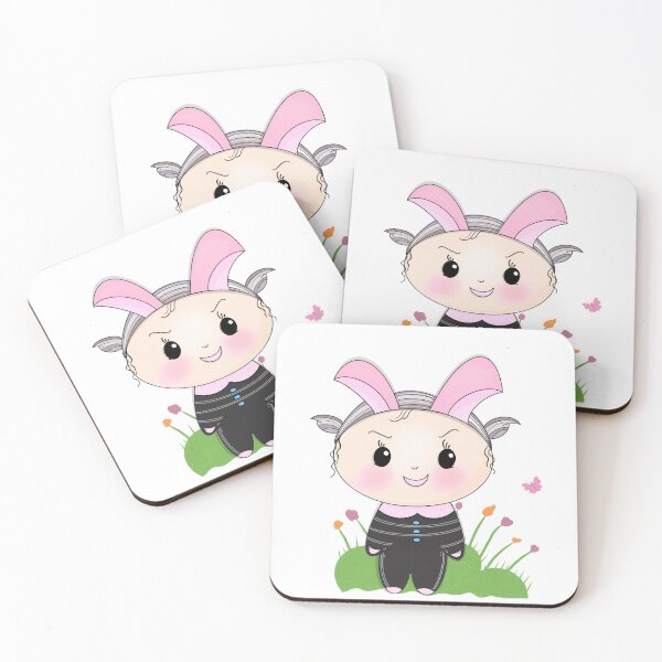 Item preview, Bold Bunny Babe – Kawaii Sass in Spring Vibes designed and sold by Sghm.Shop.