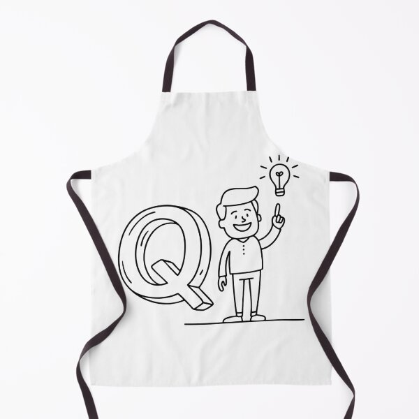 Item preview, An Illustration of letter Q stand for Quick-witted designed and sold by rasagamastore.