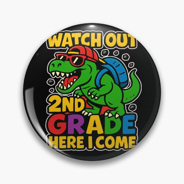 Item preview, WATCH OUT SECOND GRADE HERE I COME back to school happy kids  designed and sold by Jt41.