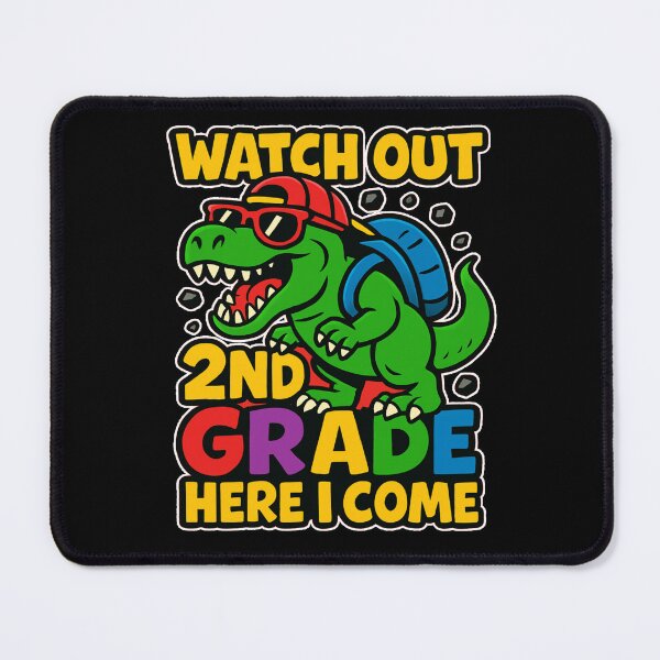 Item preview, WATCH OUT SECOND GRADE HERE I COME back to school happy kids  designed and sold by Jt41.