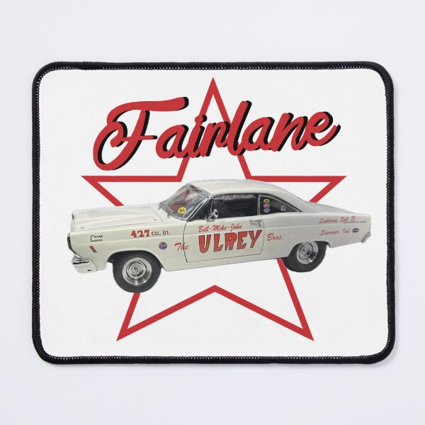 Item preview, 66 Fairlane Ford 3/4 baseball tee race drag designed and sold by cicadaadams.