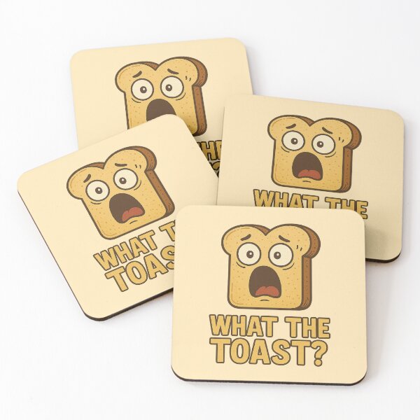 Item preview, Shocked Toast – “What the toast?!” designed and sold by Bramble99.