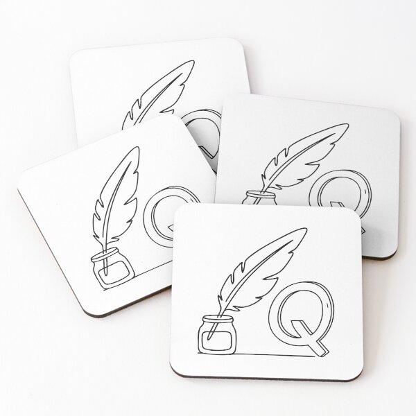 Item preview, An Illustration of letter Q stand for Quill designed and sold by rasagamastore.