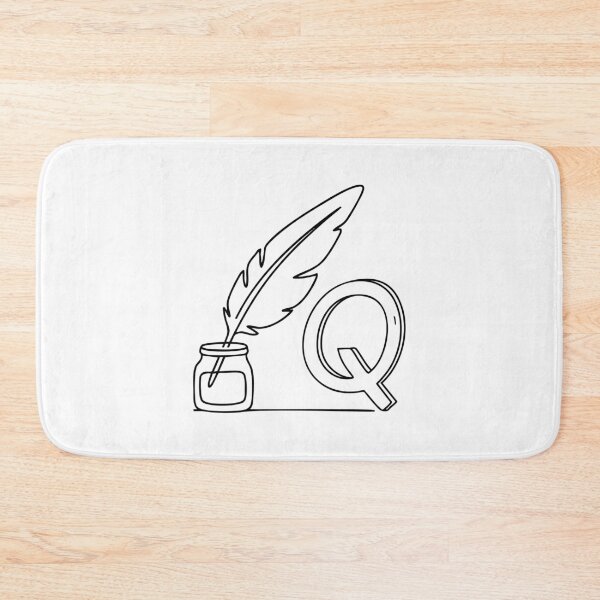 Item preview, An Illustration of letter Q stand for Quill designed and sold by rasagamastore.