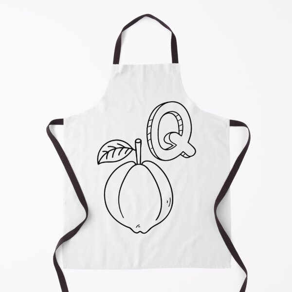 Item preview, An Illustration of letter Q stand for Quince designed and sold by rasagamastore.