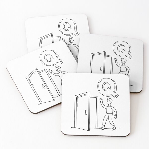 Item preview, An Illustration of letter Q stand for Quit designed and sold by rasagamastore.