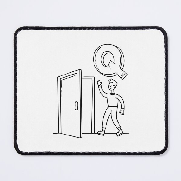 Item preview, An Illustration of letter Q stand for Quit designed and sold by rasagamastore.