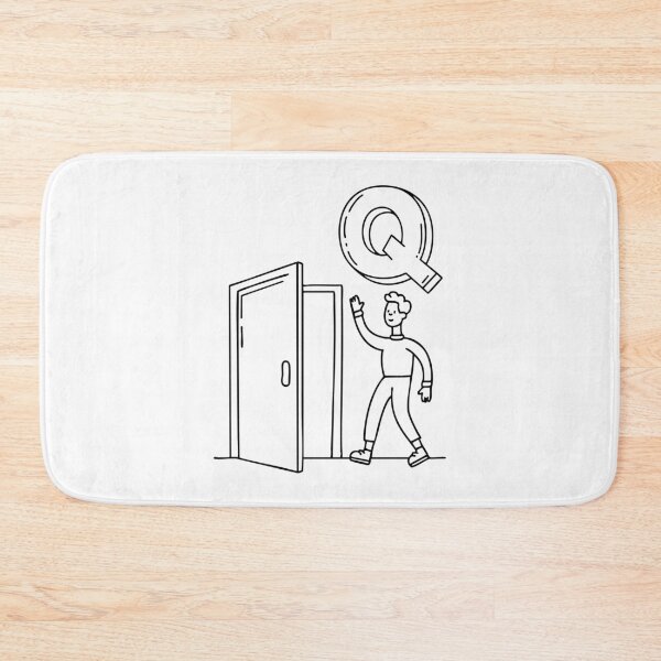 Item preview, An Illustration of letter Q stand for Quit designed and sold by rasagamastore.