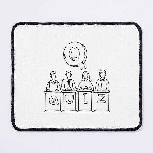 Item preview, An Illustration of letter Q stand for Quiz designed and sold by rasagamastore.