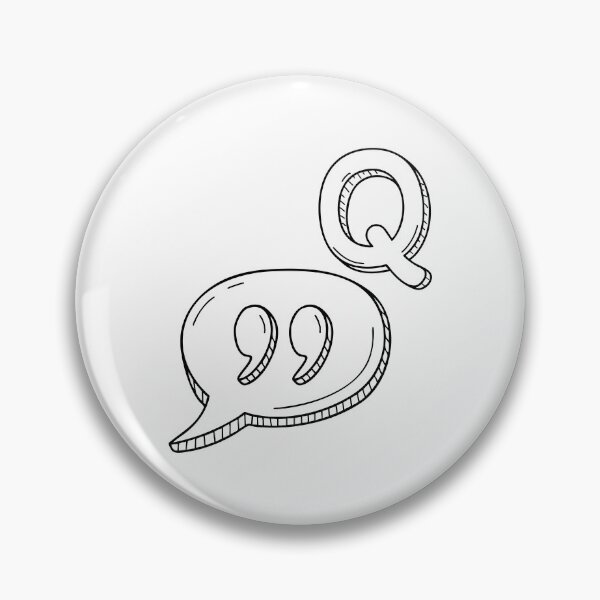 Item preview, An Illustration of letter Q stand for Quotation designed and sold by rasagamastore.