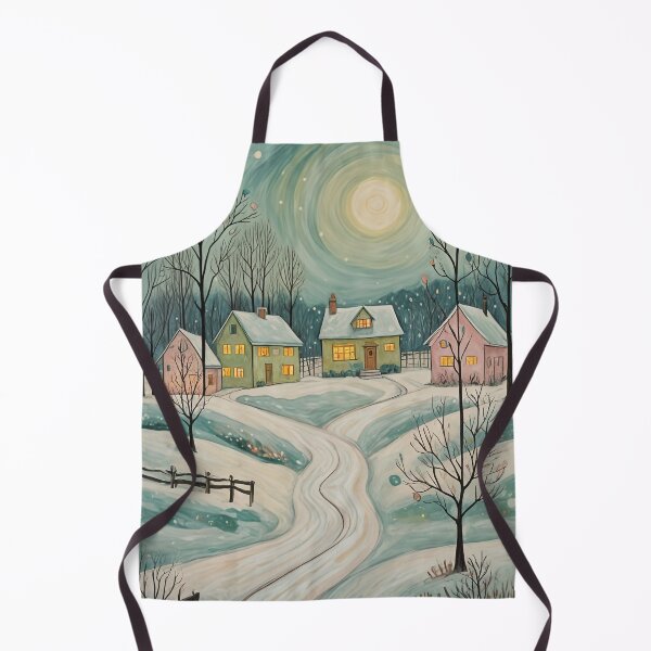 Item preview, Pastel Homes in Winter designed and sold by Lizetteh.