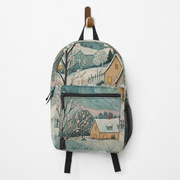 Item preview, Snow-Kissed Pastel Village designed and sold by Lizetteh.