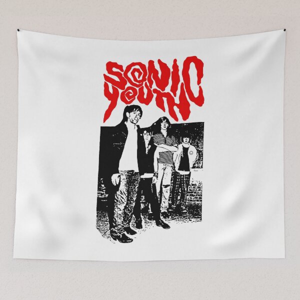 Item preview, Big Red Typography Band With Face Member designed and sold by billiasbros.