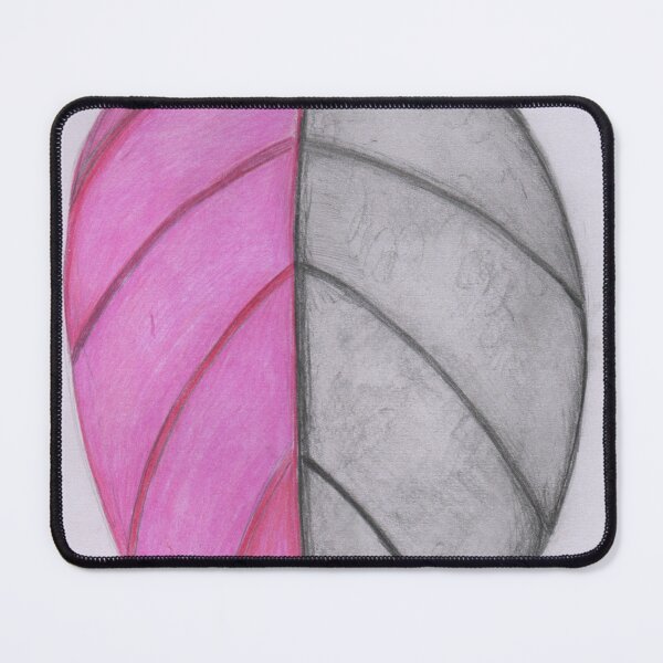 Item preview, Pink and grey leaf designed and sold by Artbysarah23.