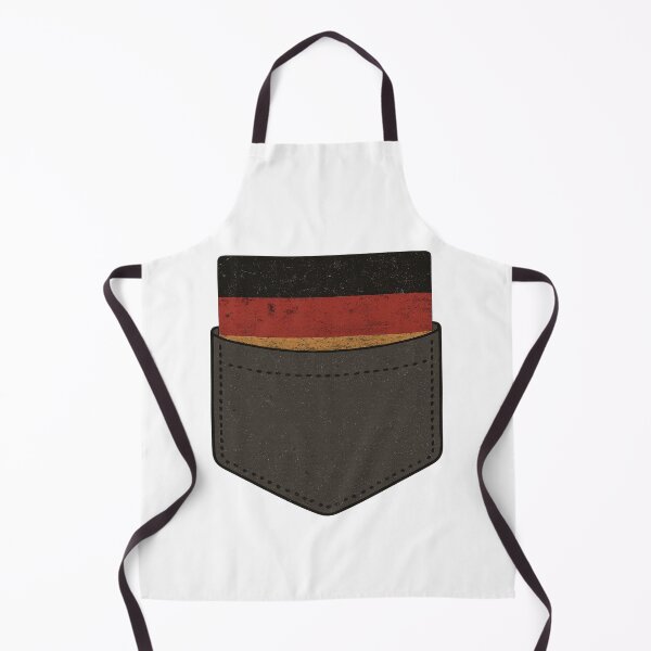 Item preview, Vintage German Pride Pocket — Distressed German Flag with Eagle Accent designed and sold by Globalcitytees.