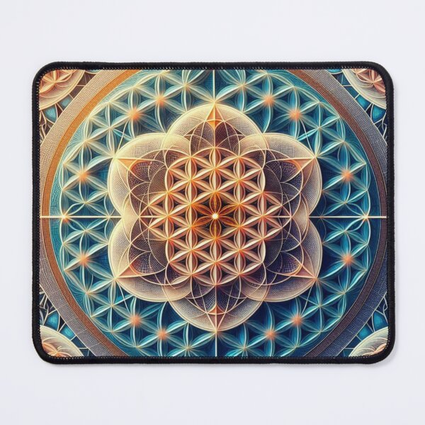 Item preview, Flower of Life – Sacred Geometry Pattern Design designed and sold by ashokreddy343.