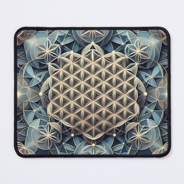 Item preview, Divine Circles – Sacred Flower of Life Geometry designed and sold by ashokreddy343.