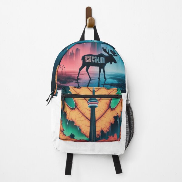 Item preview, Resist Assimilation — Bold Canadian Identity Art designed and sold by Mossypixels.