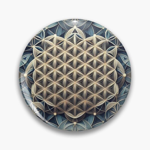 Item preview, Divine Circles – Sacred Flower of Life Geometry designed and sold by ashokreddy343.