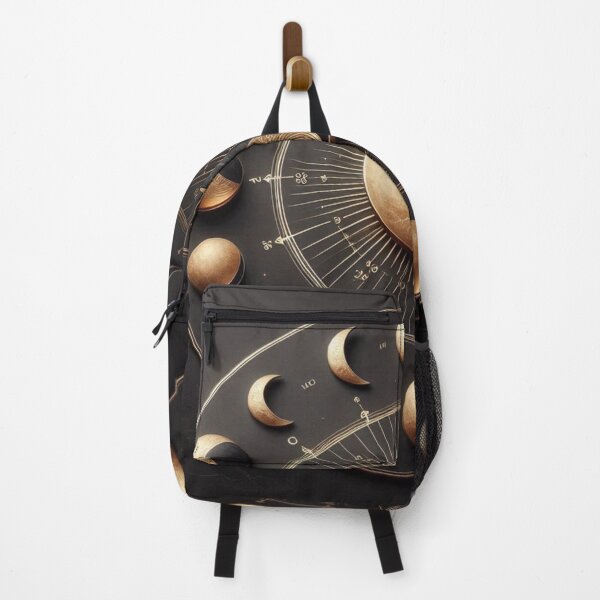 Item preview, Gold Moon Phases – Delicate Lunar Cycle Chart on Black designed and sold by ashokreddy343.