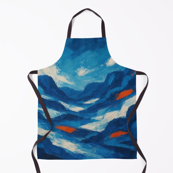 Item preview, Swirls of color over a quiet landscape designed and sold by Sigtrix.