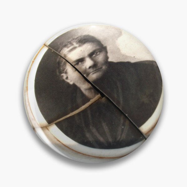 Item preview, Broken Gravestone Portrait designed and sold by FlâneurNYC.