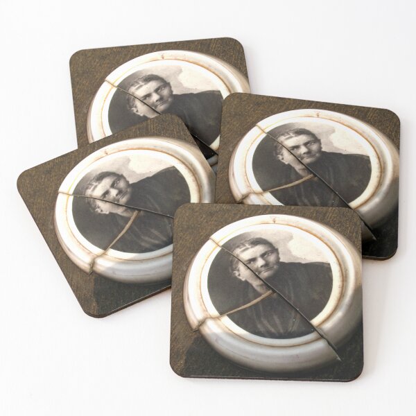 Item preview, Broken Gravestone Portrait designed and sold by FlâneurNYC.