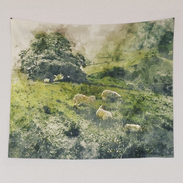 Item preview, Bucolic Paradise designed and sold by AM FineArtPrints.