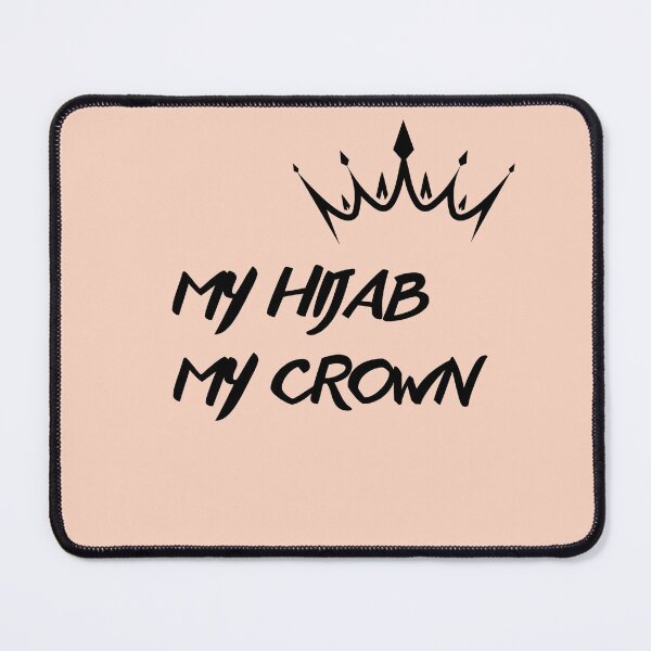 Item preview, My Hijab, My Crown – Light Apricot Glow for Confident Hijabis designed and sold by HijabnVibes .