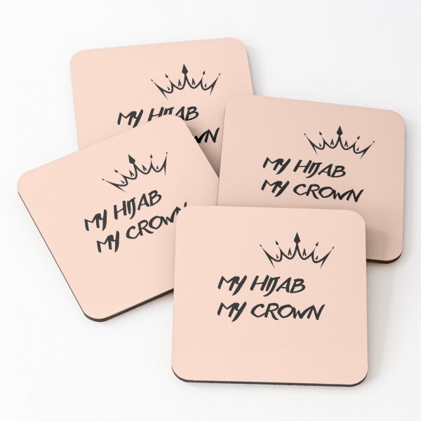 Item preview, My Hijab, My Crown – Light Apricot Glow for Confident Hijabis designed and sold by HijabnVibes .