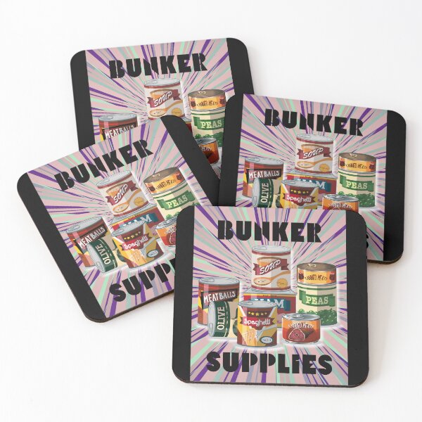 Item preview, Bunker Supplies Doomsday Prepper designed and sold by creative_mangoverse.