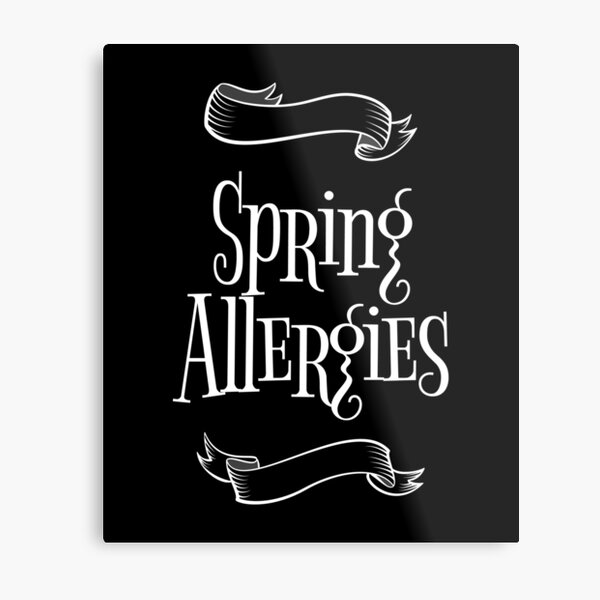 Spring Allergies Metal Print