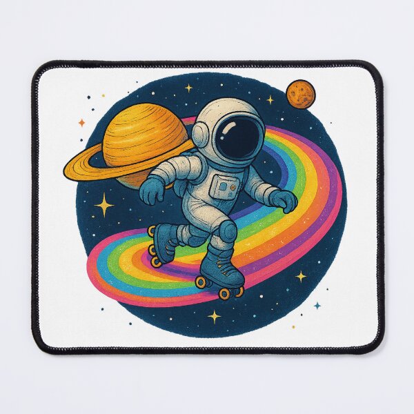 Item preview, Saturn Skater – Dancing on the Rings designed and sold by HEERMANArt.