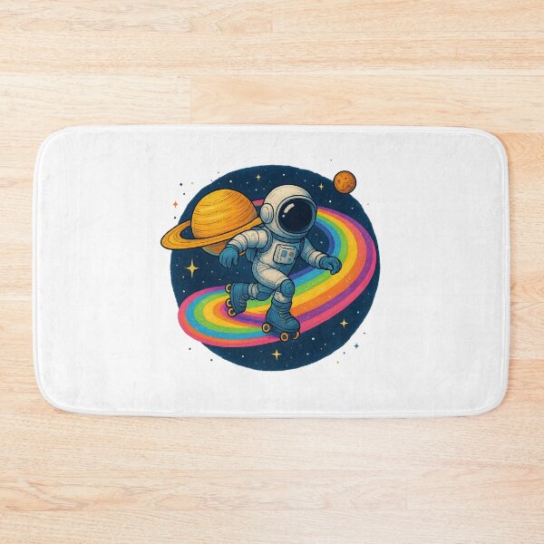 Item preview, Saturn Skater – Dancing on the Rings designed and sold by HEERMANArt.
