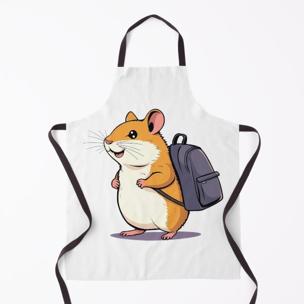 Item preview, A hamster, carrying a schoolbag to school designed and sold by DOG DESIGN.